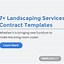 Image result for Landscape Contract Template