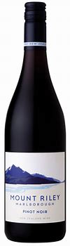 Image result for Mount Riley Pinot Noir Seventeen Valley