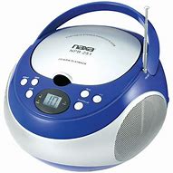 Image result for Portable CD Player with AM/FM Radio
