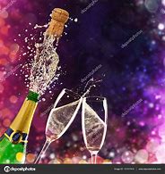 Image result for Bottle of Champagne Poppingh