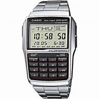 Image result for Casio Silver Digital Watch