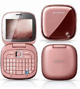 Image result for Pink Alcatel Flip Phone with Keyboard