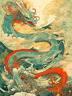 Пин от пользователя Ashita Rout на доске pencil art | Азиатская живопись, Иллюстрация дракона, Рисунки драконов