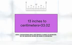 Image result for Inch to Cm Converter