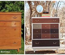 Image result for Upcycled Furniture Before After