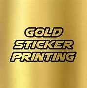 Image result for Gold Half Sticker