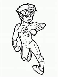 Image result for Kid Flash Cartoon