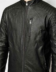 Image result for Jack and Jones Men's Leather Jacket