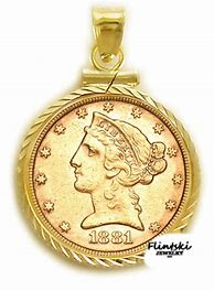 Image result for 24K Gold Coin Pendant