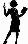 Image result for Woman Teacher Silhouette