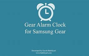 Image result for Samsung Gear 1 Alarm