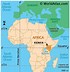 Image result for Political Map of Africa with Kenya