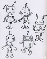 Image result for Simple Robot Sketch