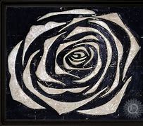 Image result for Black and Gold Rose Canvas Art