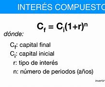 Image result for Formula Monto De Interes Compuesto