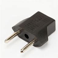 Image result for 2 Pin European Plug Adapter