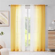Image result for Yellow Ombre Curtains