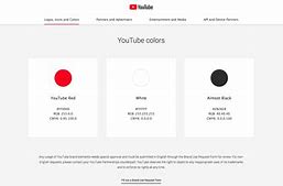 Image result for YouTube Logo Colors