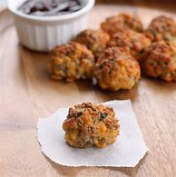 Image result for Cream Cheese Sausage Balls Bisquick