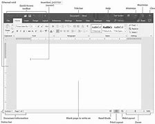 Image result for Parts of MS Word 2019