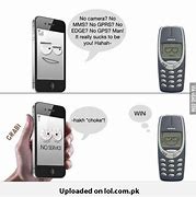 Image result for iPhone vs Nokia Meme