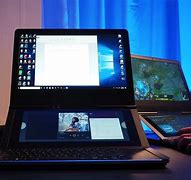 Image result for Dual Screen Laptop Computer