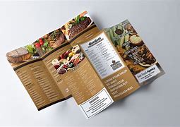 Image result for Tri-Fold Simple Brochure Black and White