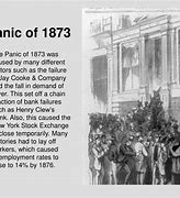 Image result for The Panic of 1873