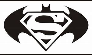 Image result for Batman V Superman Logo Silhouette