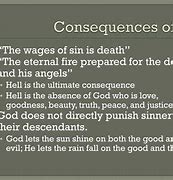 Image result for Sin Has Consequences