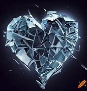 Image result for Shattered Heart On Glass