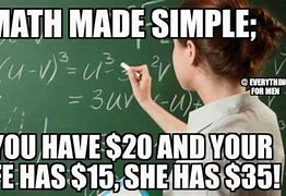 Image result for Simple Math Meme