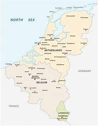 Image result for Benelux Map