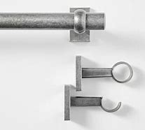 Image result for Curtain Rod Wall Brackets