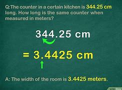 Image result for 14 Cm to Meters