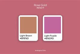 Image result for Rose Gold Color Palette Hex