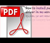 Image result for PDF Driver