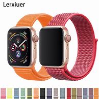 Image result for Orange Brown Apple Watch Nylon Band