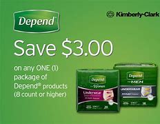 Image result for Depend Coupons Printable Free