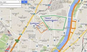 Image result for Yoshiwara Map