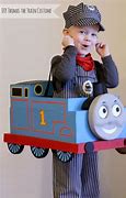 Image result for Thomas Train Costume Cardboard Box