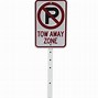 Image result for Mounting Parking Sign to Post