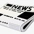 Image result for Reading Newspaper Clip Art Black and White