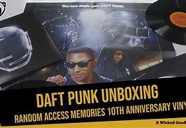 Image result for Daft Punk Random Access Memories Aniversary Album Cover