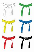 Image result for Martial Arts Belt Clip Art