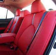 Image result for 2018 Toyota Camry XSE V6 Red Interior