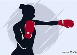 Image result for Girl Boxing Silhouette Clip Art