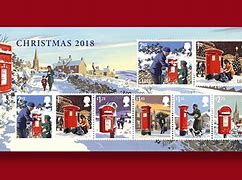 Image result for Royal Mail Christmas Stamps 2018