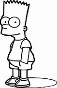 Image result for Supreme Bart Simpson Coloring Pages