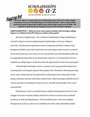 Image result for Great Scholarship Essay Examples